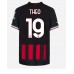 Billige AC Milan Theo Hernandez #19 Hjemmetrøye 2022-23 Kortermet